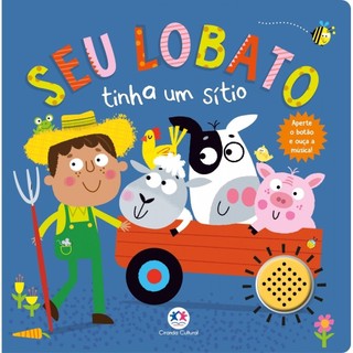 Livro Sonoro Seu Lobato tinha um sítio em Oferta na Shopee