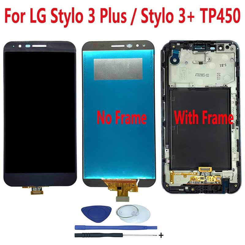 Para LG Caneta 3/Caneta 3 Plus CP450 LGTP450 LCD Display Touch Screen Digitizer Assembly CWPR