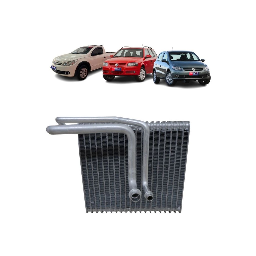 Evaporador VW Gol G5, Parati G5, Saveiro G5 com Caixa de Ar Valeo.