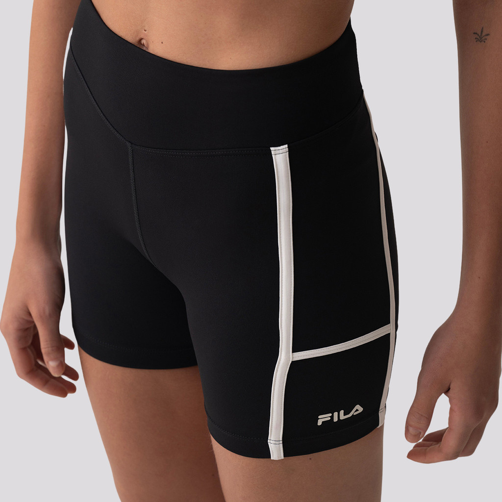 Shorts Fila Tennis Sports Club Feminino Preto