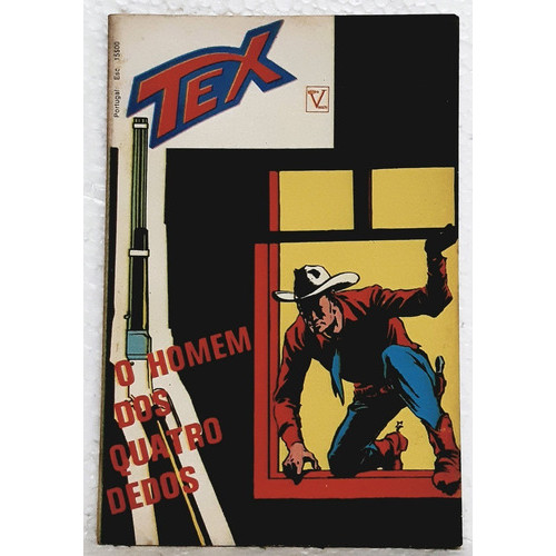 Hq Gibi Tex N° 33 - 1ª Serie - Vecchi 1972 O Homem Dos Quatro Dedos - Faroeste / Velho Oeste