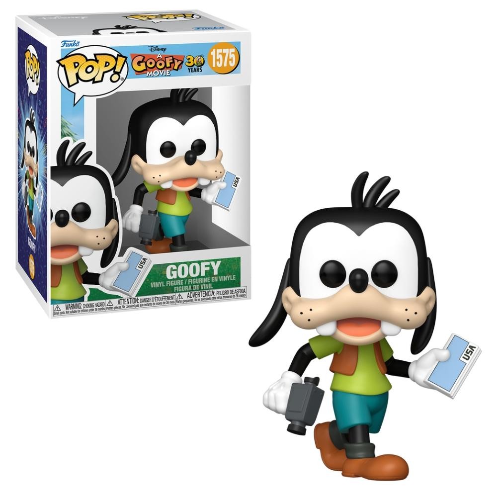 Boneco Funko Pop! Disney Pateta: O Filme 30 anos - Pateta em Oferta na Shopee