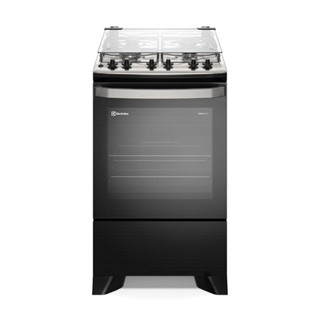 Fogão 4 bocas Electrolux Preto Experience com Mesa Inox, Timer e Tripla Chama (FE4TP) em Oferta na Shopee