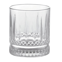 Jogo 6 Copos Baixos de Vidro Lapidado 380ml Luxo e Elegância para Água Suco Whisky e Drinks em Oferta na Shopee