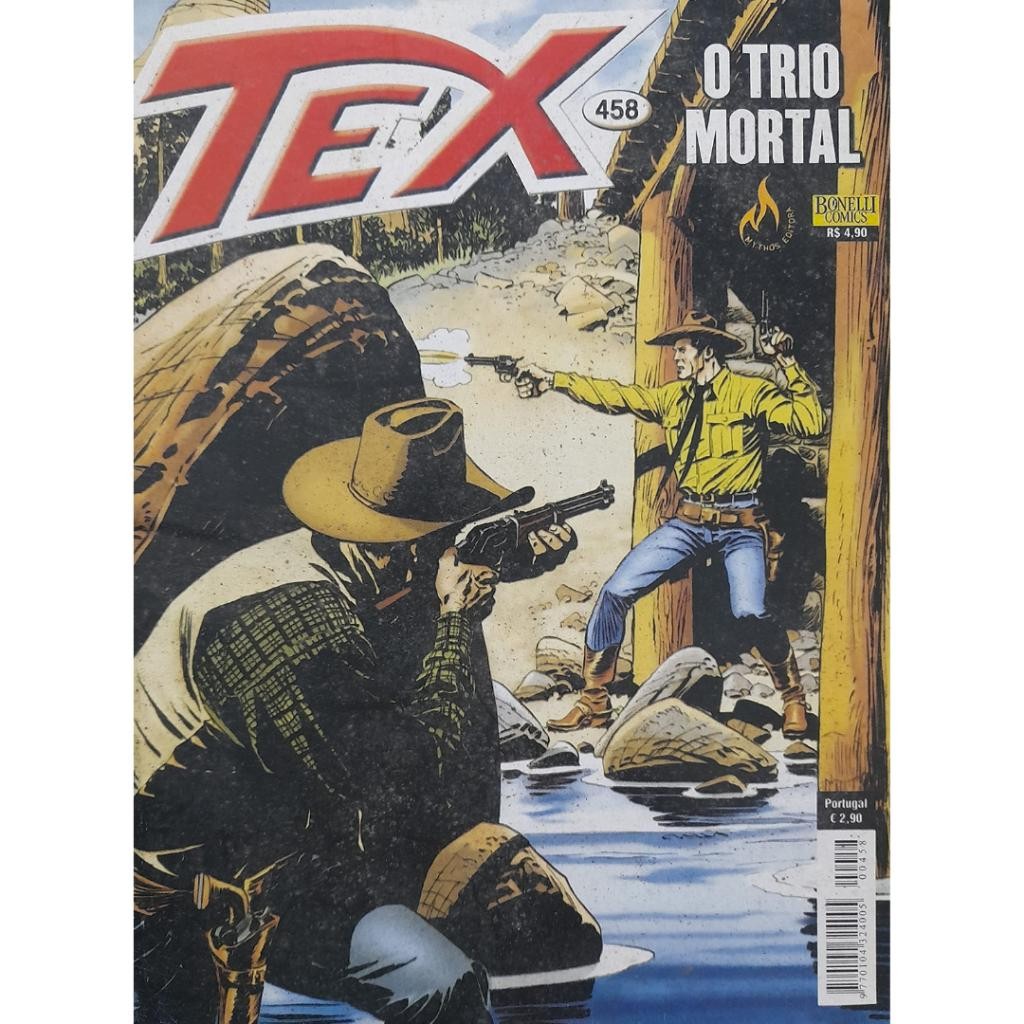 Livro: Tex n° 458 - O Trio Mortal (Outlet)