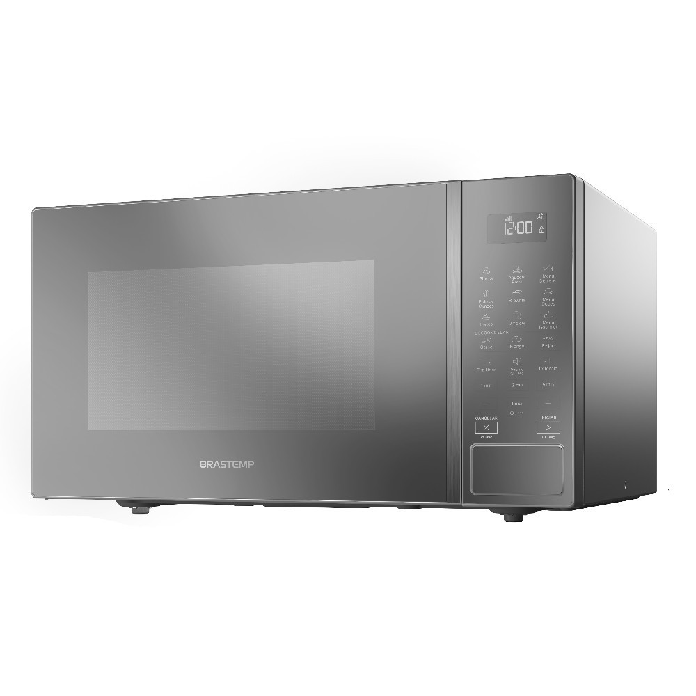 Micro-ondas Brastemp BMS46AR Espelhado 32L em Oferta na Shopee