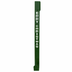Gancho Suporte para Guirlanda - Merry Christmas Verde - 31,5cm - 1 unidade - Rizzo