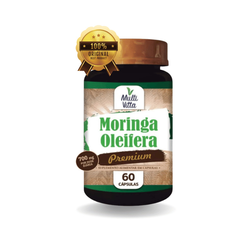 Moringa Oleifera 700mg 60 caps | Multivitta em Oferta na Shopee