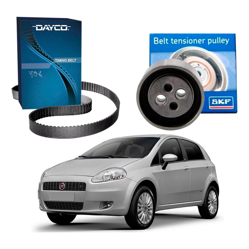 Kit Correia Dentada Tensor Punto 1.4 2007 A 2010