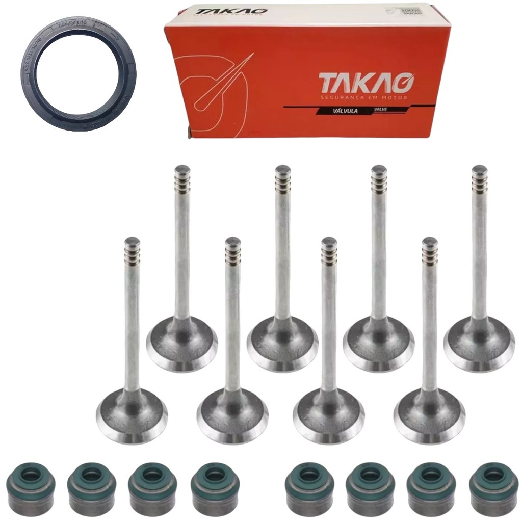 Kit Valvula Admissao Escape Retentores Valvula Comando Fox Gol G4 G5 G6 Voyage 1.0 8v Ea111 - Spare Parts and Accessories for Vehicles