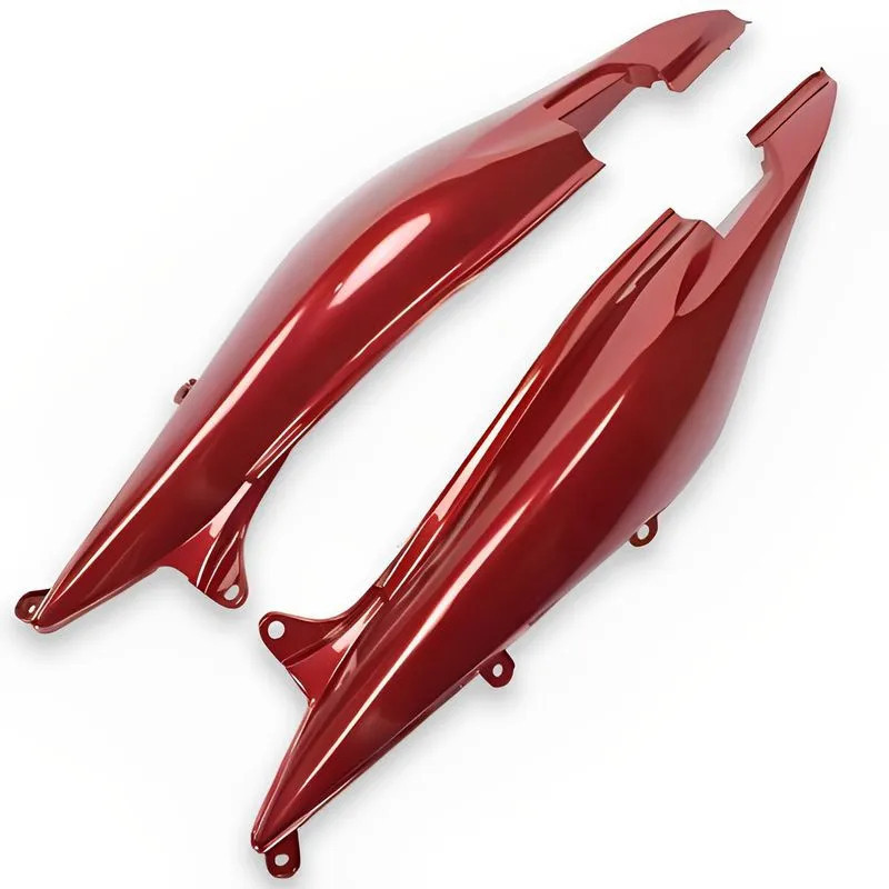 Rabeta Compatível com Moto Honda CB 300R 2013 Cor Vermelho Pimenta ABS 100% Virgem e Proteção UV