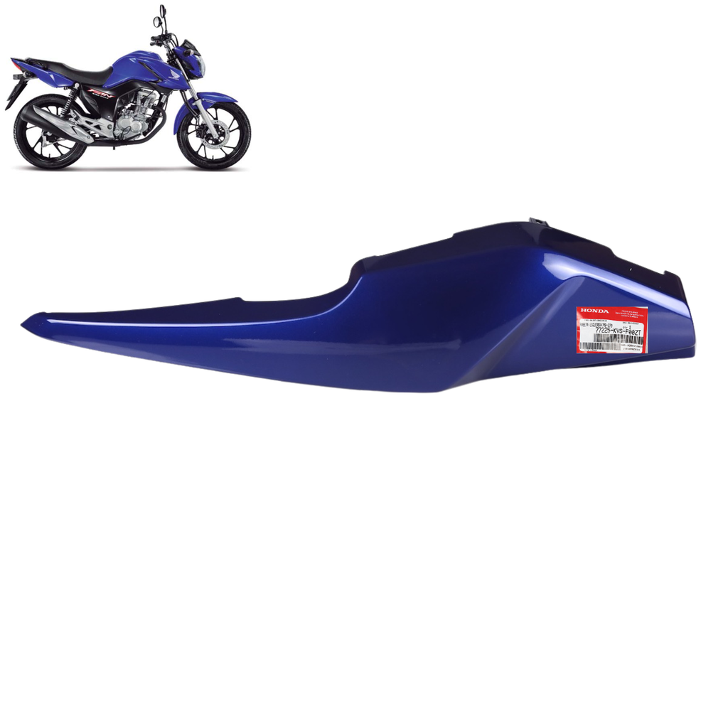 Rabeta Esquerda Fan 160 2022 Azul Original Honda em Oferta na Shopee