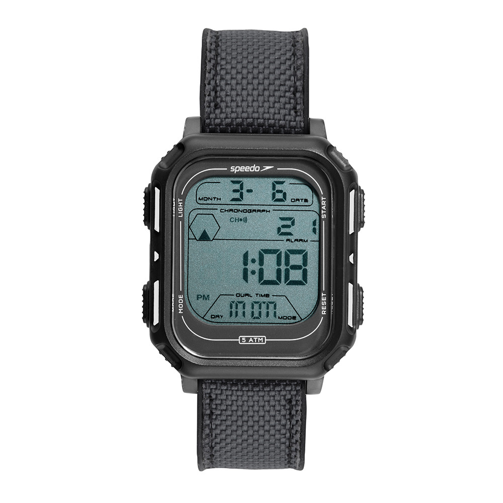 Relógio Speedo Unissex Retangular  15125G0EVNV2