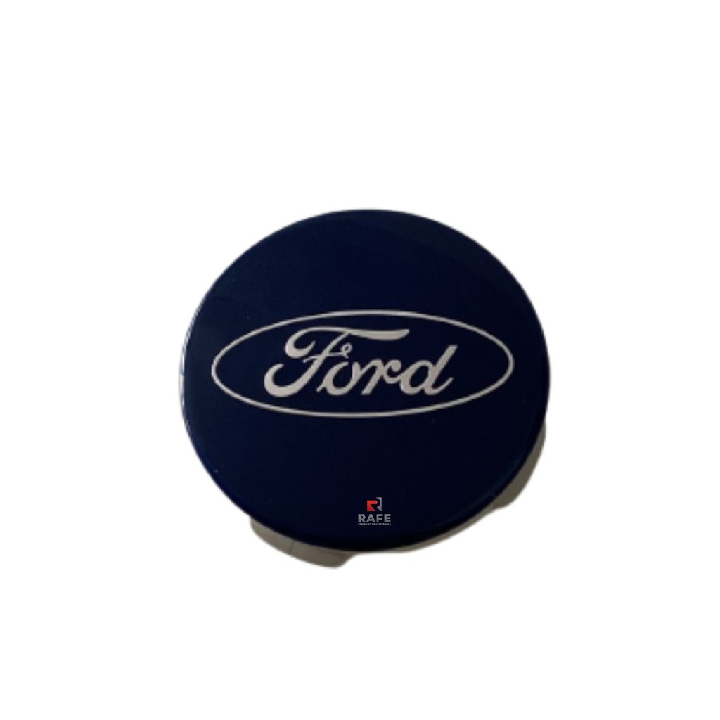 Calota Do Cubo Da Roda (azul) Do Ford Ka, New Fiesta, Ecosport, Focus, Fusion e Edge