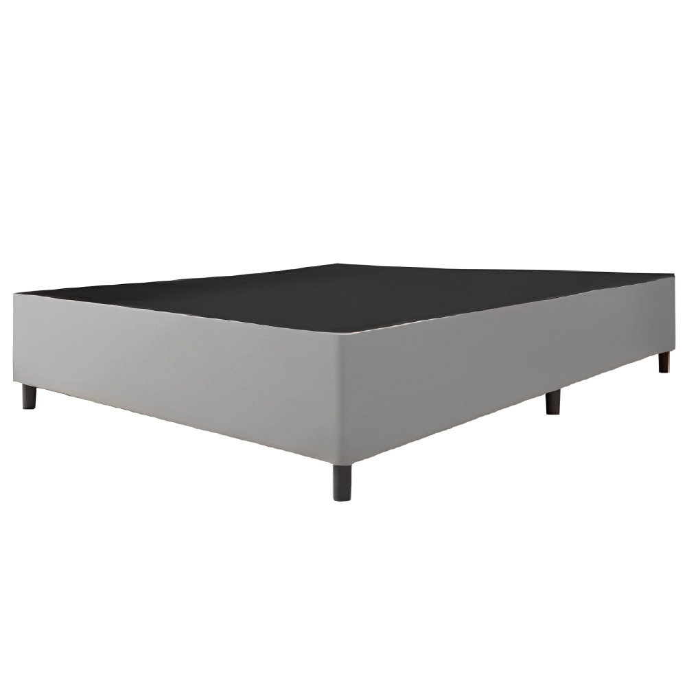 Cama Box Base Casal King 1,93m Suede Marsala