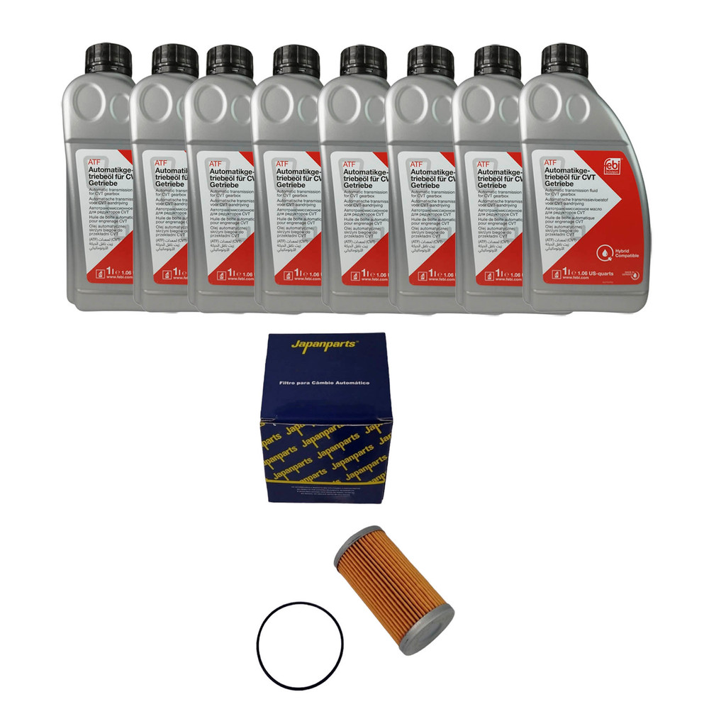 KIT ÓLEO CAMBIO CVT NISSAN SENTRA VERSA MARCH KICKS RENAULT CAPTUR DUSTER SANDERO LOGAN FEBI 8L