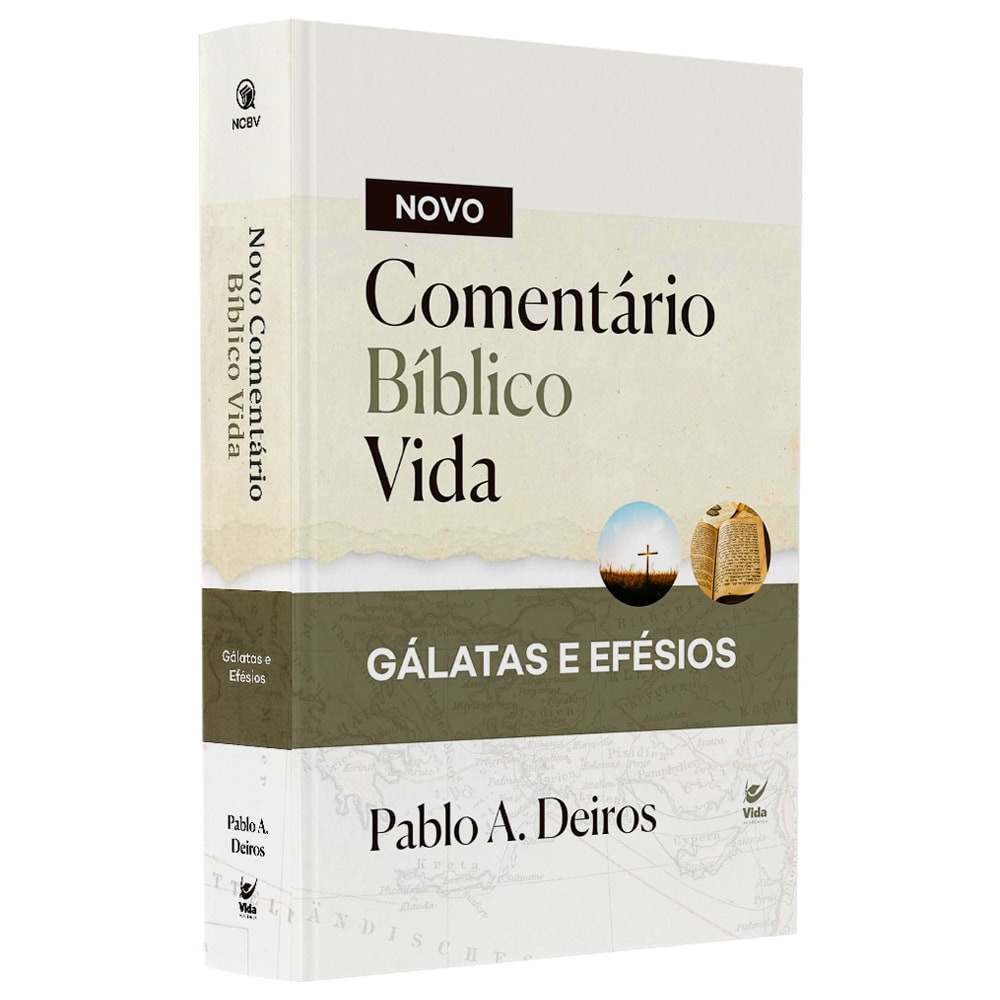 Livro Novo Comentário Bíblico Vida | Gálatas e Efésios | Pablo A. Deiros | Capa Dura em Oferta na Shopee