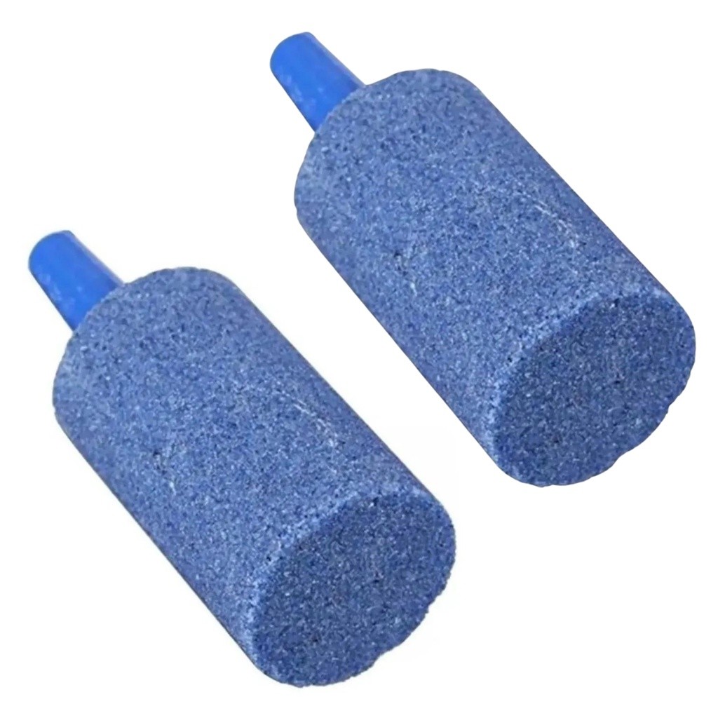 2x Pedra Porosa Sakura Para Compressor De Ar Oxigenação De Aquario