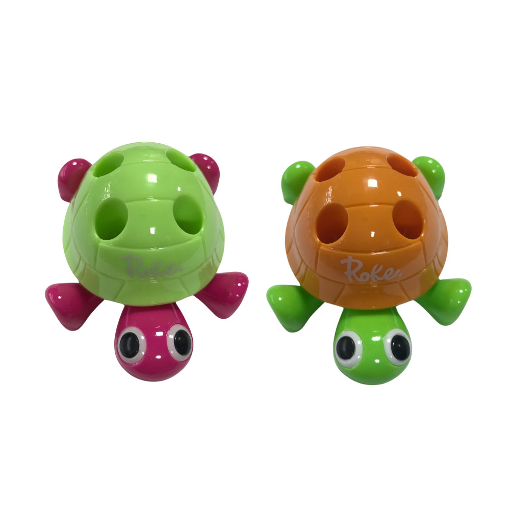 Apontador Com Depósito e Porta-Lápis Tartaruga ROKE