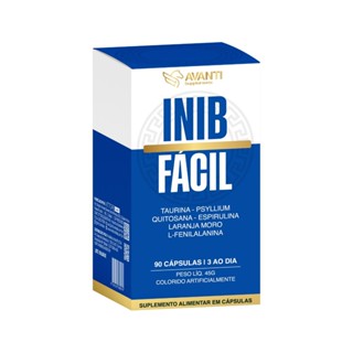 Inibidor de apetite Multivitamínico suplemento Academia Fitness InibFácil  90 Cápsulas  Avanti em Oferta na Shopee