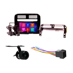 Kit Multimidia 7 Pol Punto 2008 09 10 11 2012 Android Auto Carplay Qa+ 2 Din Black Piano Duto Ar Espelhamento Camera Ré