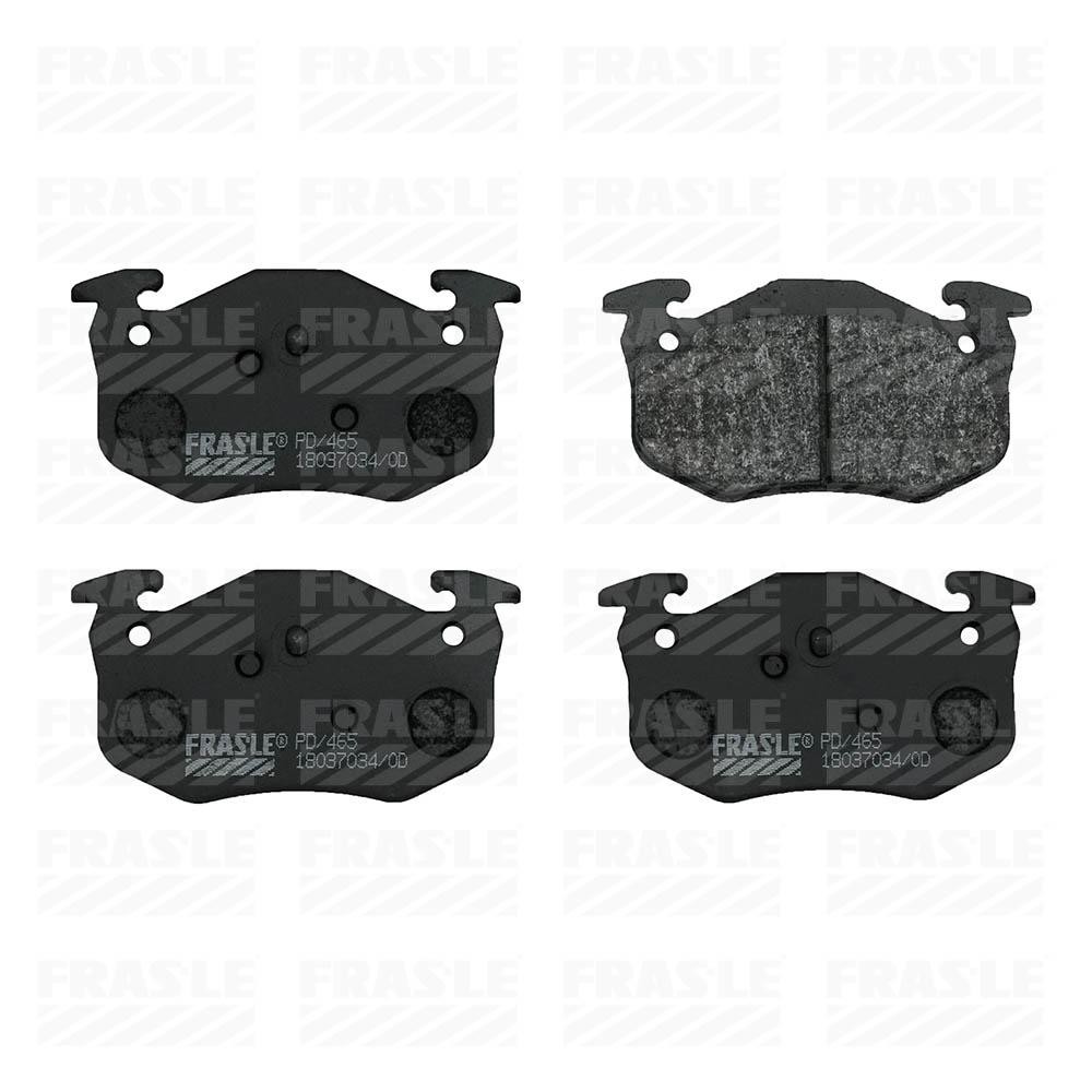 Pastilha De Freio Traseiro Frasle -  Bendix / Xsara Break
