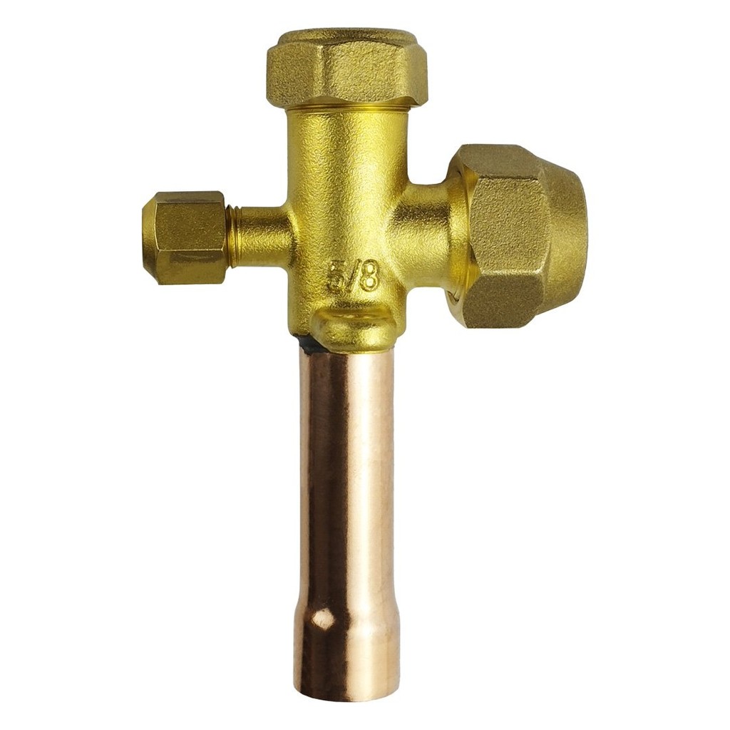 Válvula de Serviço Reta 5/8'’ Split 3 Vias