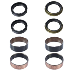 Kit bucha interna externa atrito deslizante do garfo bengala XR250 Tornado com guarda pó e retentor
