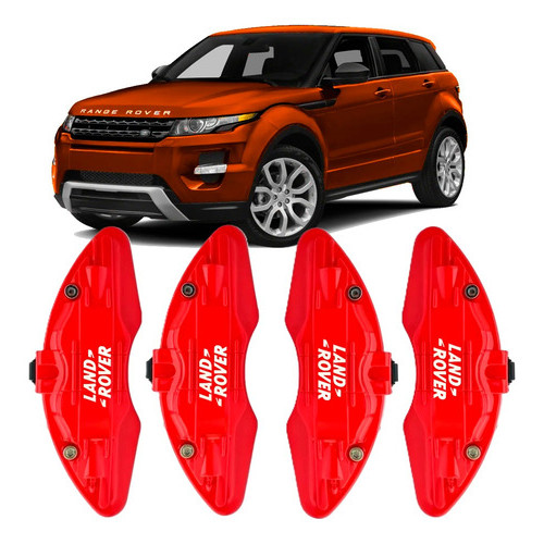 Capa Pinça De Freio 4pç C/ Travas Evoque 2012 2013 2014 2015