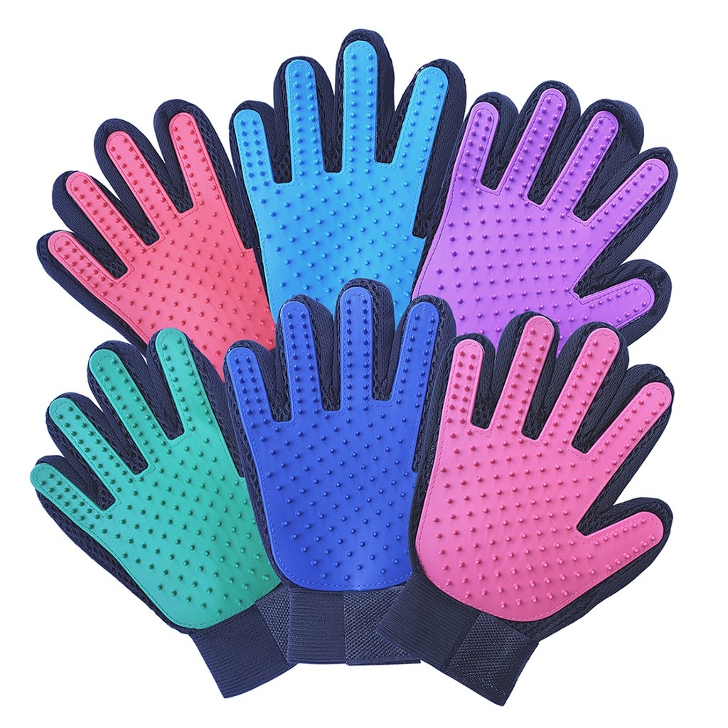 Luva Pet Tira Pelos E Faz Massagem Cães E Gatos