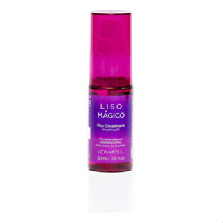 Lowell Cosmetics Liso Mágico Óleo Capilar Mulher 30ml em Oferta na Shopee