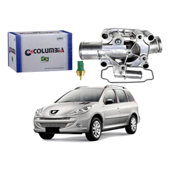 Valvula Carcaça Aluminio 207 Sw 1.6 16v 2008 A 2013