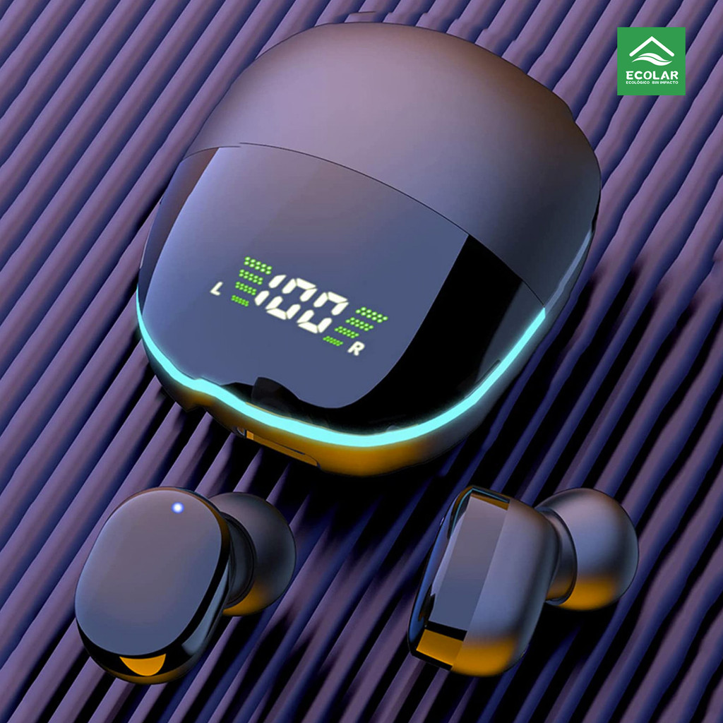 G9S/E6S Fone De Ouvido Gaming, À Prova D'água, Ruído Cancelamento, Som Estéreo HiFi, Sem Fio Bluetooth, Microfone - TX