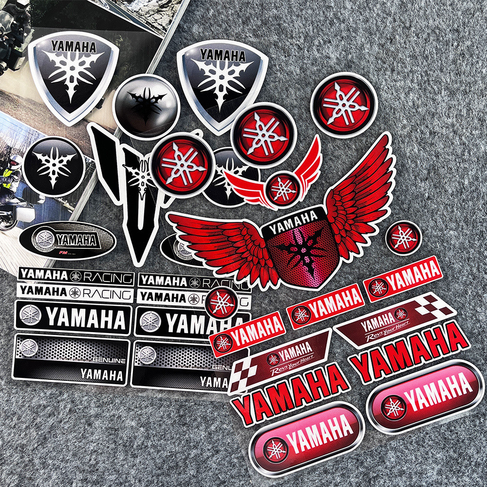 Adesivos Refletivos Para Motocicleta , Adequados Pedal Yamaha , Fantasma , Fogo , Latte , Arte , Águia Rápida , Grades I