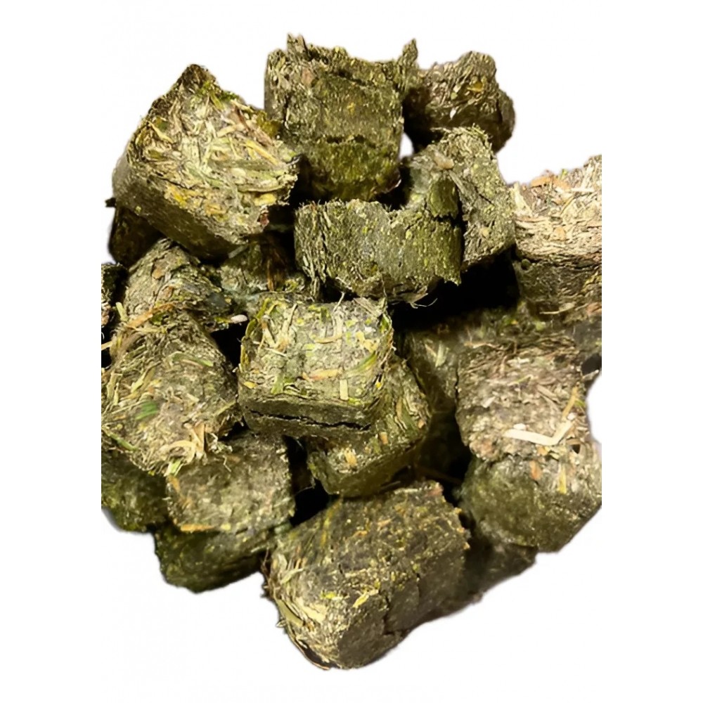 Cubo De Alfafa Coelho Chinchila Hamster Roedores 1kg