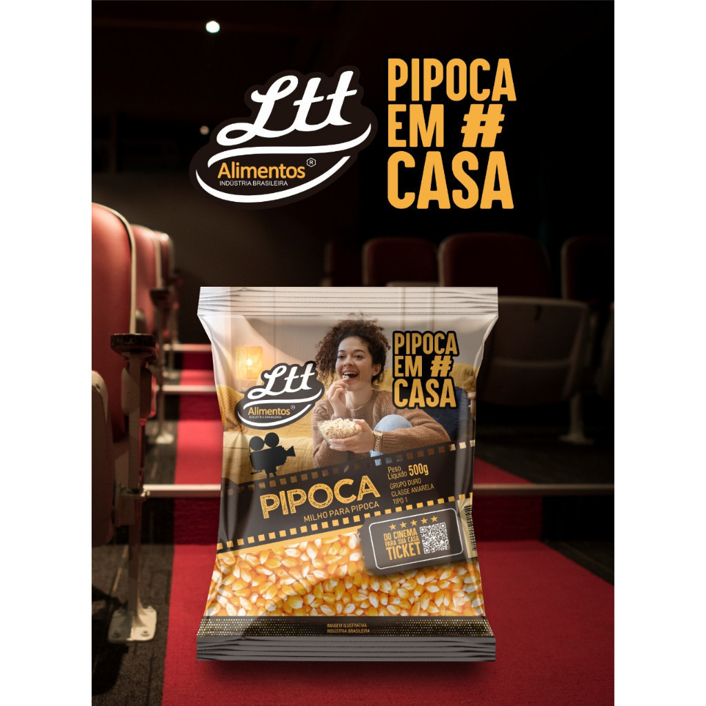 Milho para pipoca tipo1  500g
