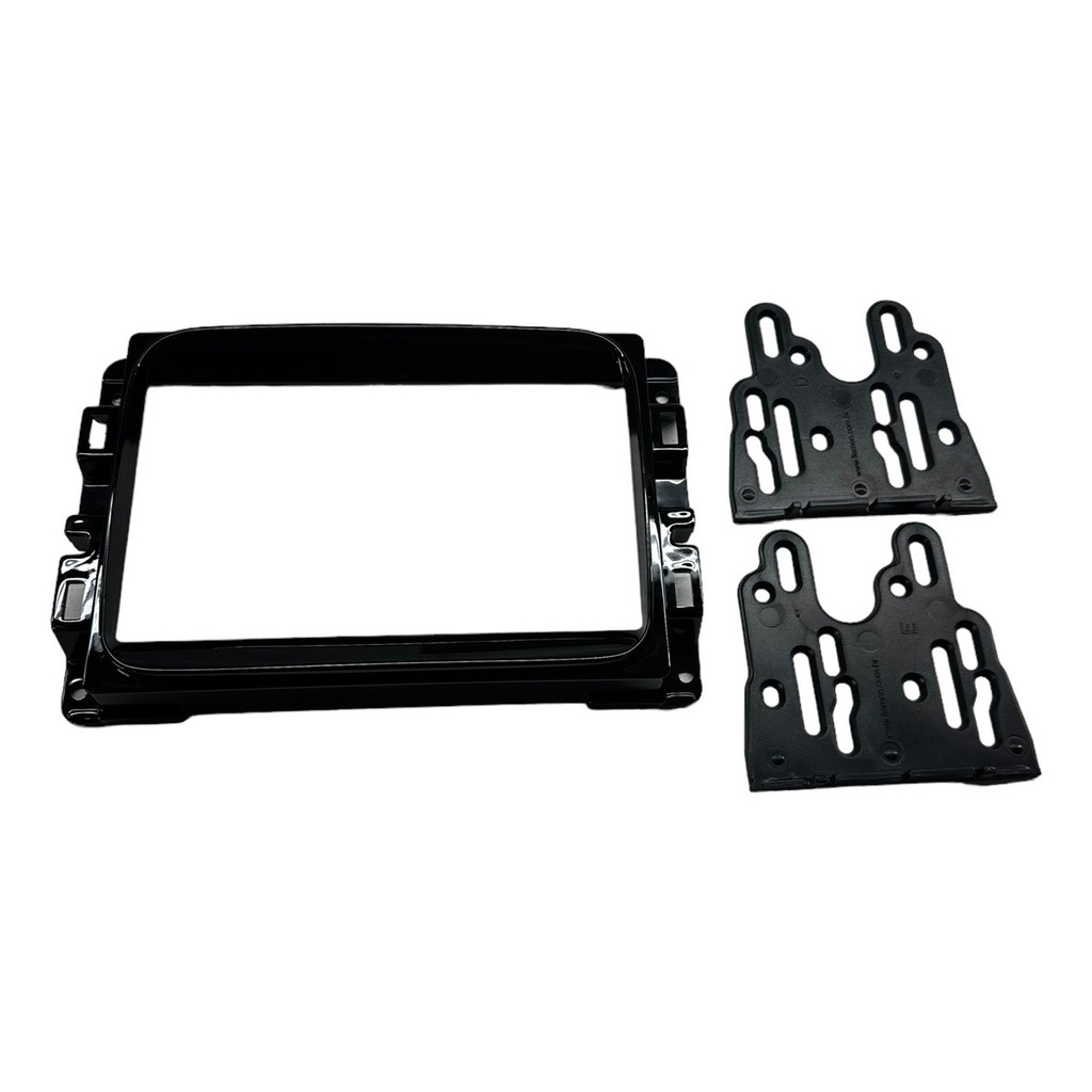 Moldura 2 Din Fiat Toro Mobi Uno Black Piano Original