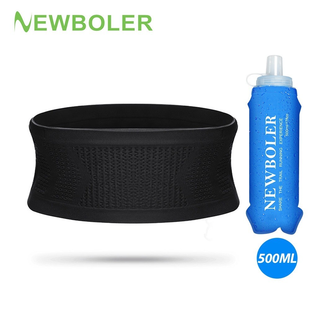 NEWBOLER Mulheres Homens Correndo Cinto Bolsa Hidratação Pacote De Cintura Respirável Para Caminhada Fitness Maratona Es em Oferta na Shopee
