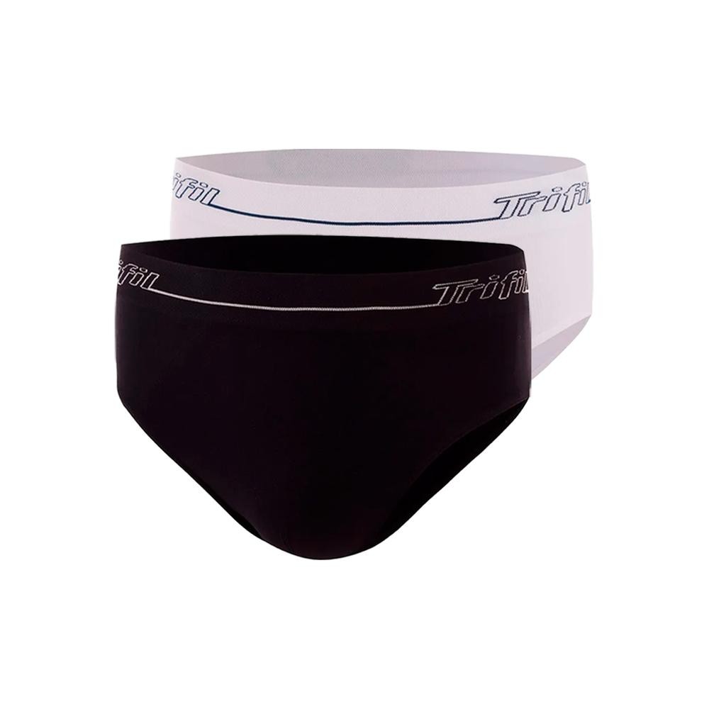 Kit com 2 Cuecas Slip Trifil 0543 Colorido