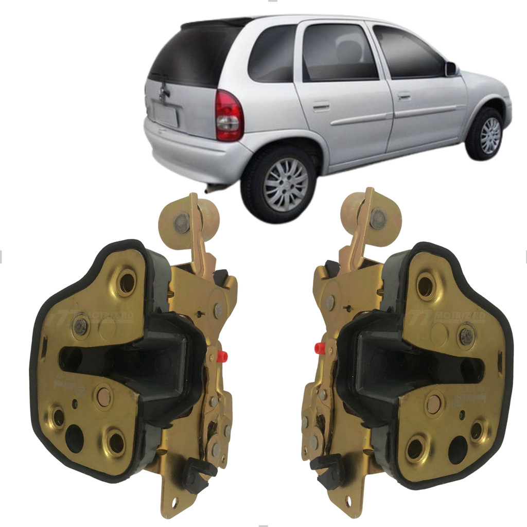 Par Fechadura Corsa Wind Porta Traseira 1994 1995 Até 2002 em Oferta na Shopee