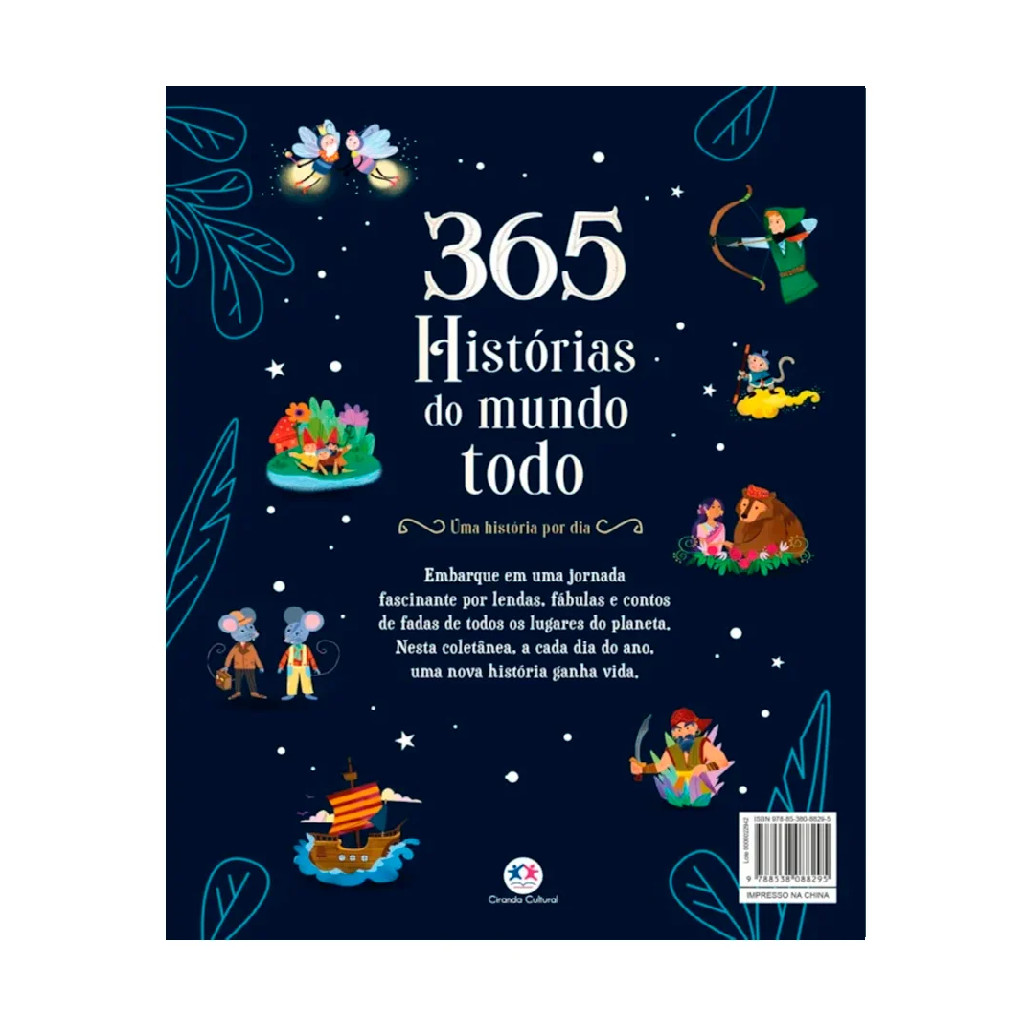 Livro 365 Histórias do Mundo Todo | Uma História Por Dia | Rosalba Troiano e Stefania Leonardi Hartley