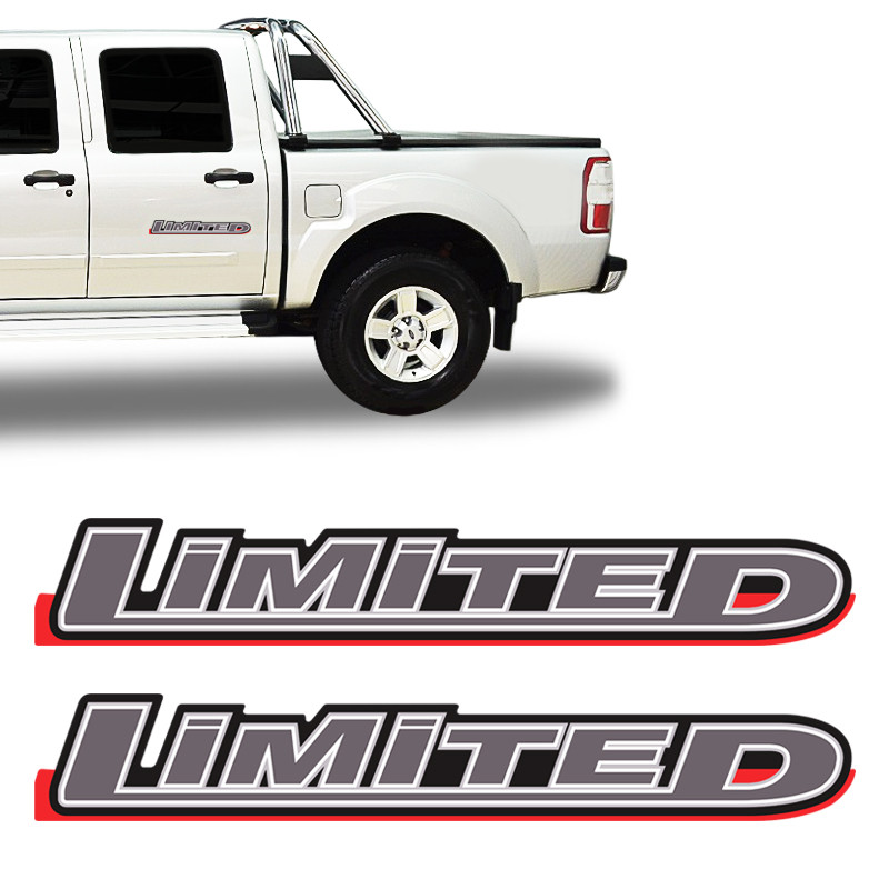 Adesivos Limited Compativel Ranger 2010/2012 Emblema Grafite em Oferta na Shopee