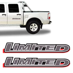 Adesivos Limited Compativel Ranger 2010/2012 Emblema Grafite
