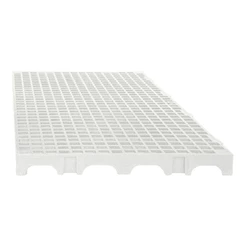Estrado Piso Plástico 25x50x2,5cm Palete Pallet Reforçado P/ Casa Petshop Canil Caminhão Multiuso