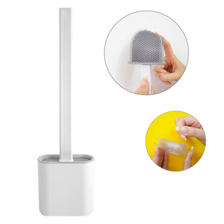 Escova Sanitária Em Silicone Com Gancho Adesivo Limpeza de Vaso em Oferta na Shopee