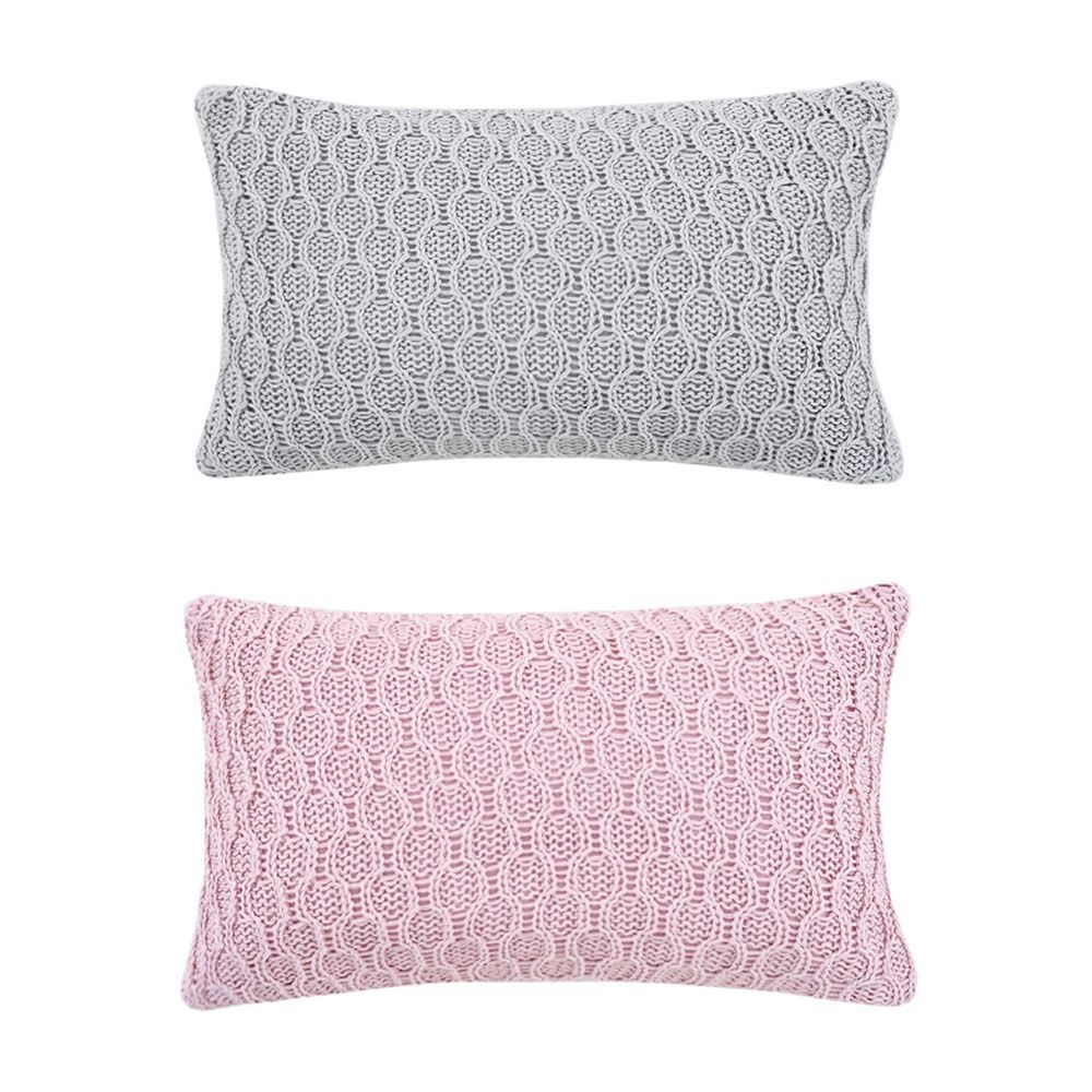 Almofada Tricot Max Buddemeyer 30x50cm em Oferta na Shopee