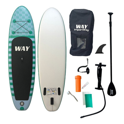 Prancha Stand Up Paddle Inflável Completo C Bomba 85kg Sup
