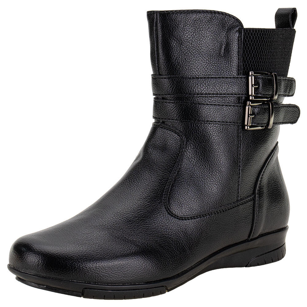 Bota Feminina Cano Baixo Mooncity 71147 em Oferta na Shopee