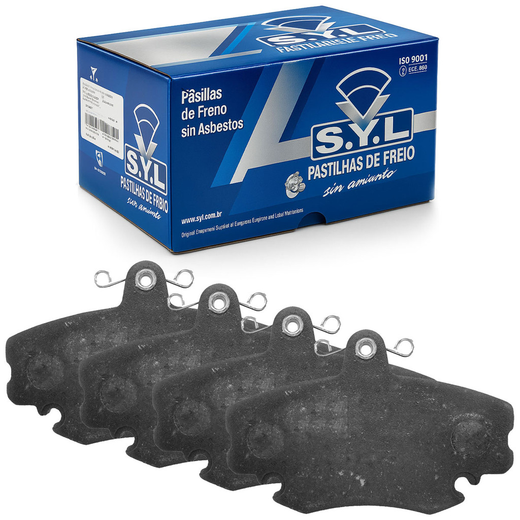 Pastilha Freio Dianteira Sandero 1.0/1.6/2.0 2008 Até 2025 Syl em Oferta na Shopee