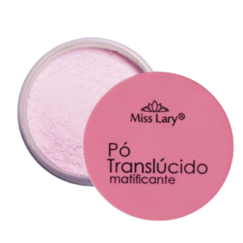 Pó Translúcido Matificante - MISS LARY em Oferta na Shopee
